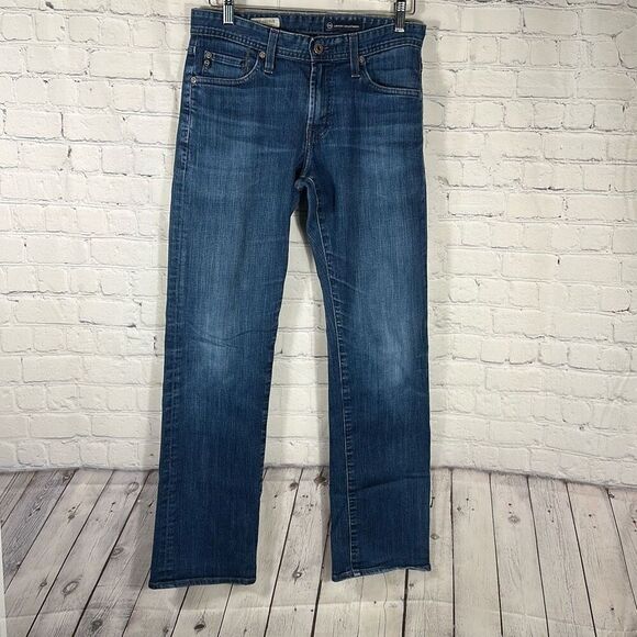 Adriano Goldschmied AG The Protege Straight Leg Mens Blue Jeans size W30 - Picture 1 of 11